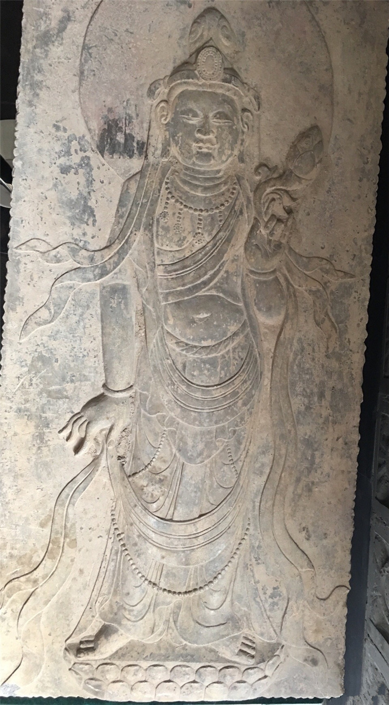 中国古代北朝佛像石雕展示