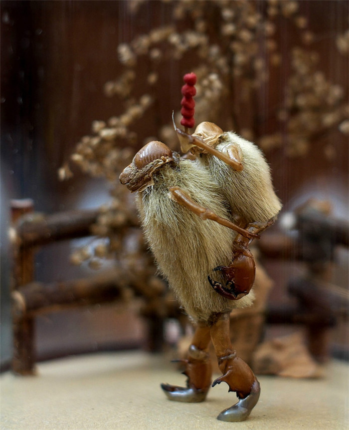 北京毛猴传统手工工艺欣赏