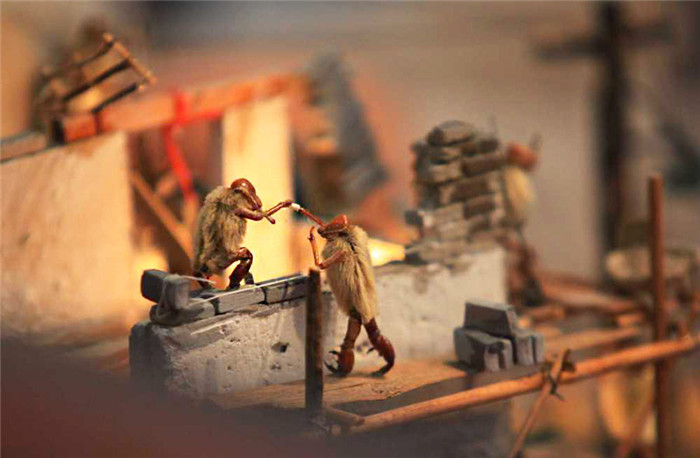 北京毛猴传统手工工艺欣赏