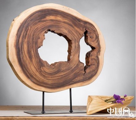 创意的木质工艺品图片