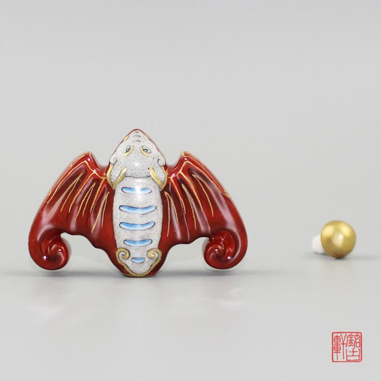 洪福齐天陶瓷鼻烟壶