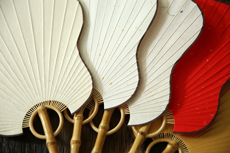 古典素雅的手工竹扇团扇