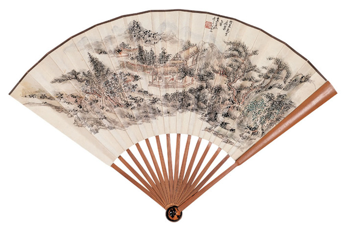 中国传统书画折扇之美