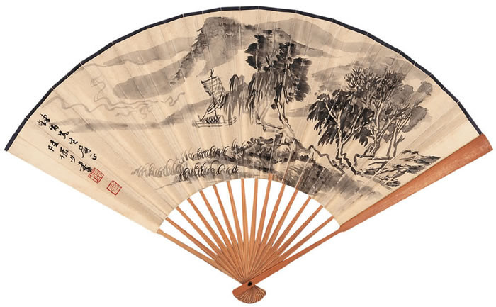 中国传统书画折扇之美