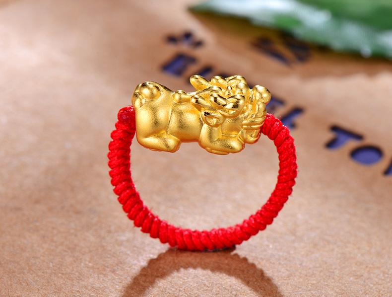 貔貅黄金戒指(一)