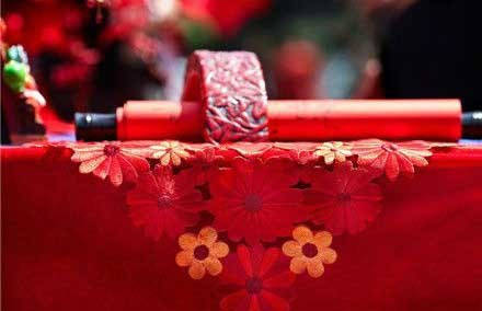 最美中国传统婚礼，中式婚礼的一抹红