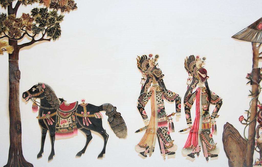 中国古老传统的民间艺术---皮影戏