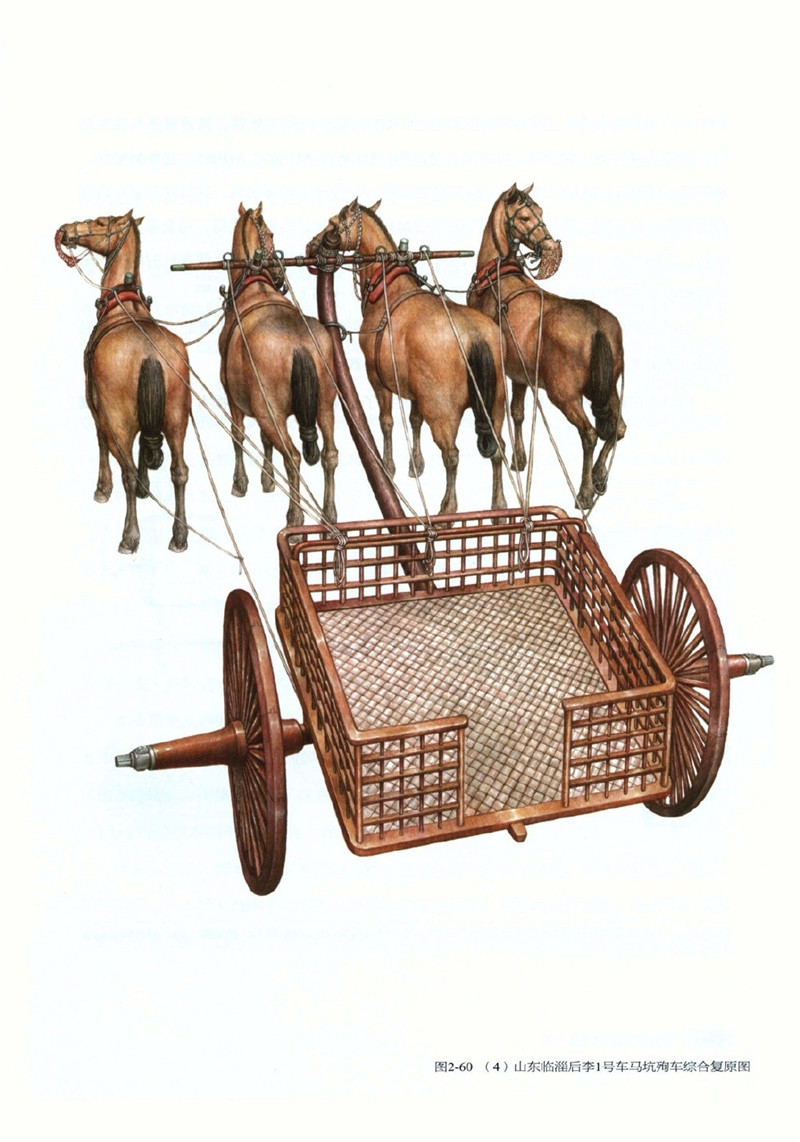 中国古代两轮马车还原图欣赏