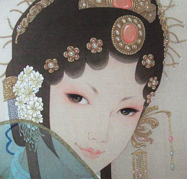 超美的京剧花旦人物图集,可做头像的花旦人物