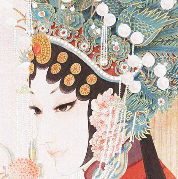 超美的京剧花旦人物图集，可做头像的花旦人物