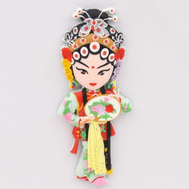 中国风Q版京剧脸谱图片