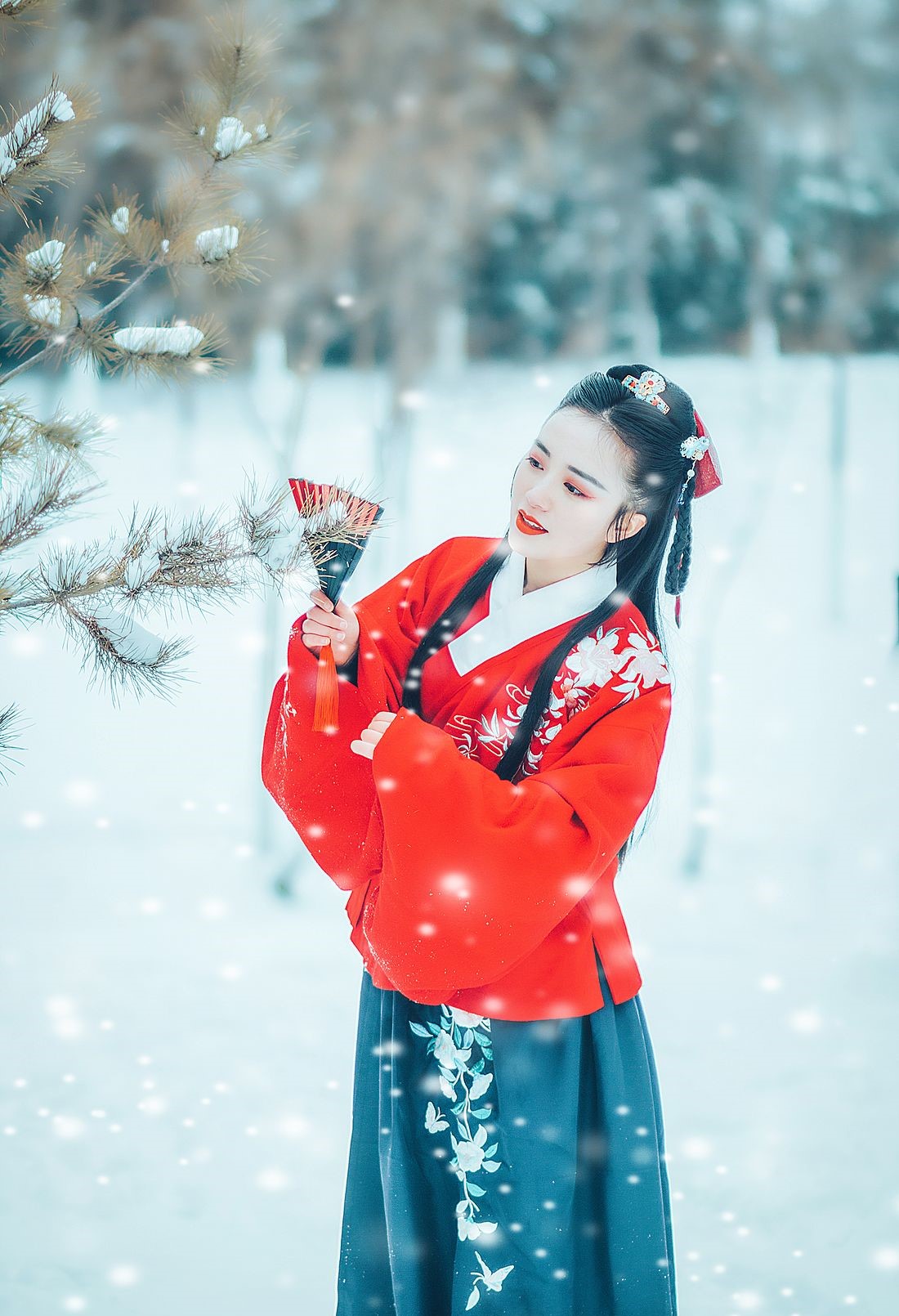 红妆雪·古装人像摄影