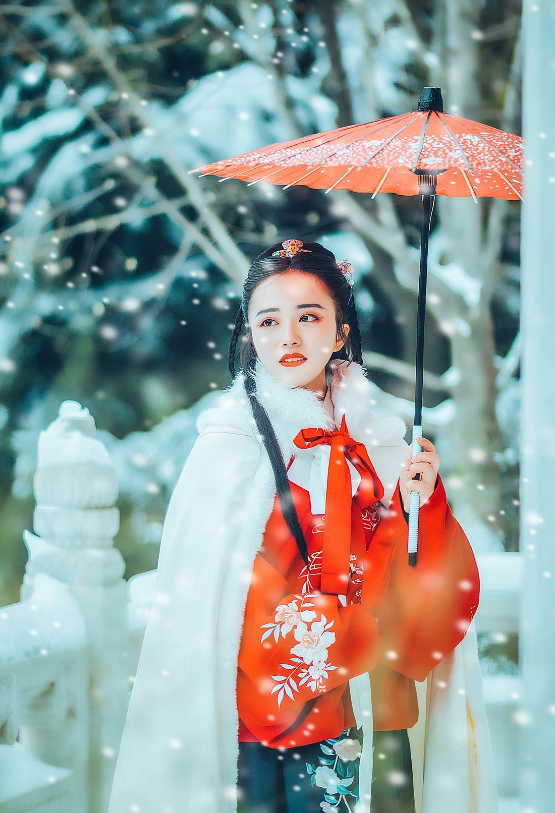 夏日 古风 少女-古装摄影-古装美图网