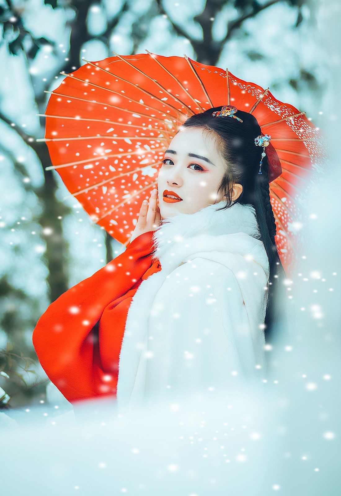 红妆雪·古装人像摄影