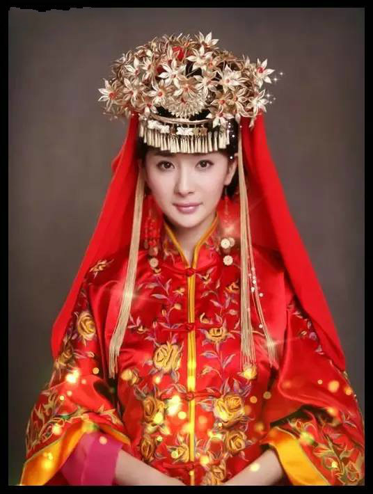 最美中国风嫁衣，中式婚礼中式礼服美醉了