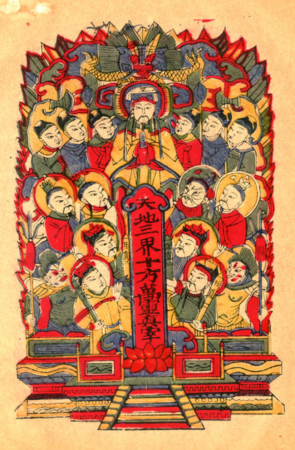 中国风传统精美色彩艳丽的年画（三）
