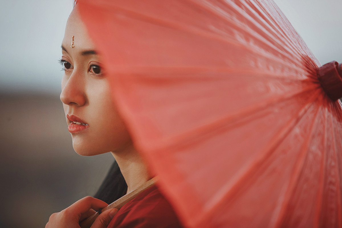 绝美妖娆的古装女子摄影