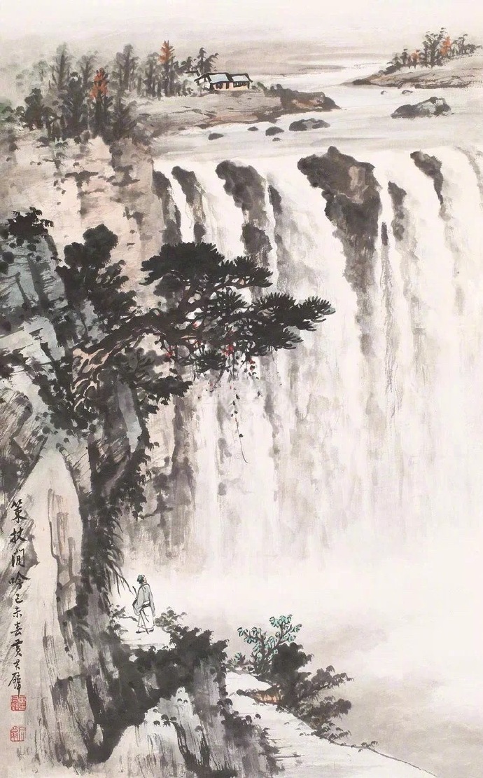 国画山水图集(41张)，高清国画图片欣赏