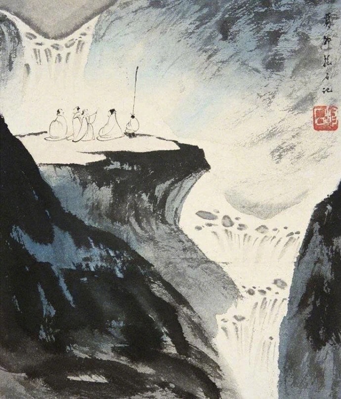 国画山水图集(41张)，高清国画图片欣赏