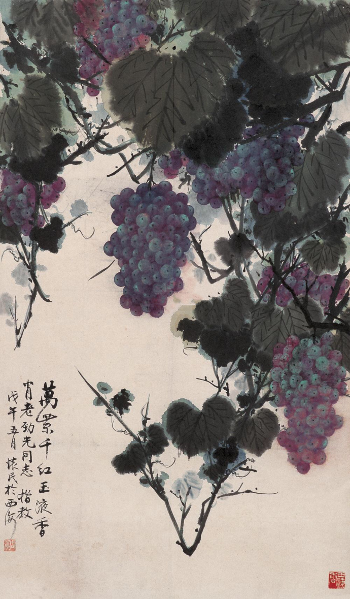 超美国画图集欣赏(52张)，高清国画图片赏析