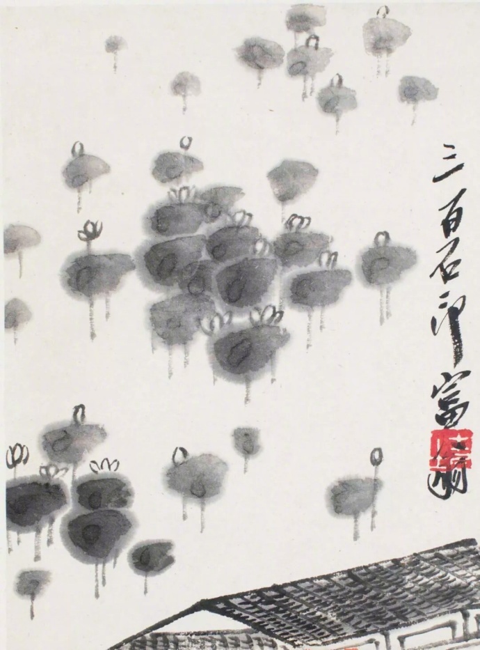 齐白石作品集合（90张），齐白石国画作品欣赏