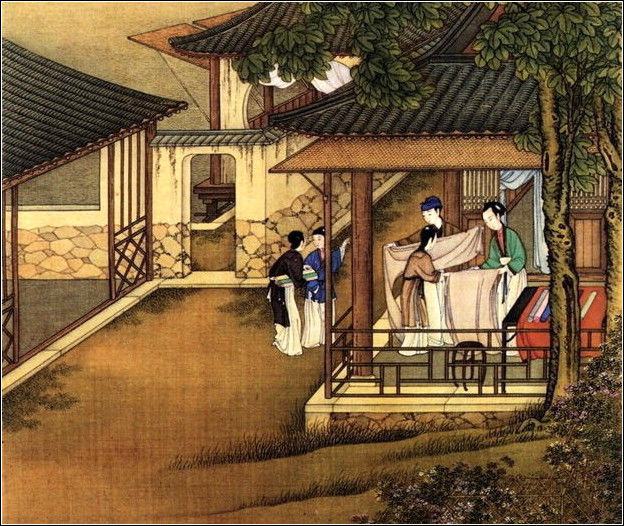 中国24节气古画图，超美国画插画欣赏