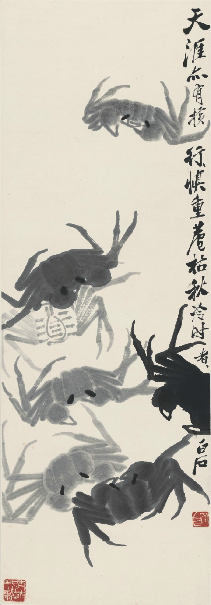 齐白石作品集合（90张），齐白石国画作品欣赏