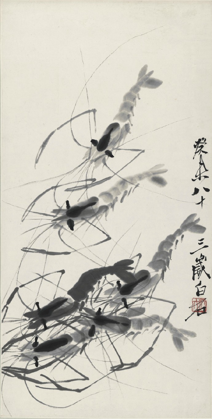 齐白石作品集合（90张），齐白石国画作品欣赏