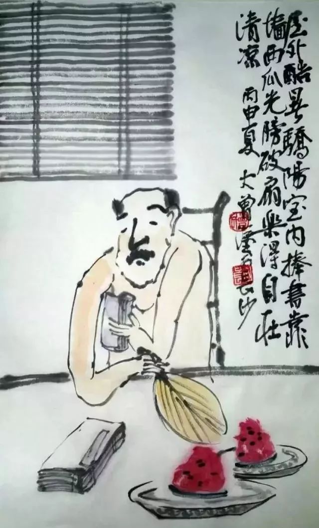 赏消暑21图：国画中的小暑诗词艺术