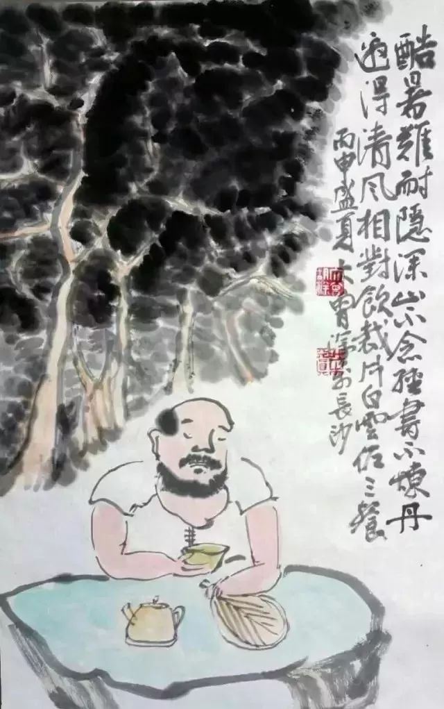 赏消暑21图：国画中的小暑诗词艺术