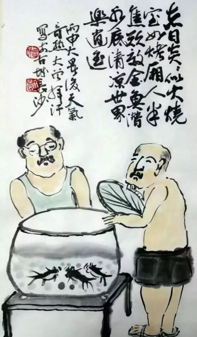 赏消暑21图：国画中的小暑诗词艺术