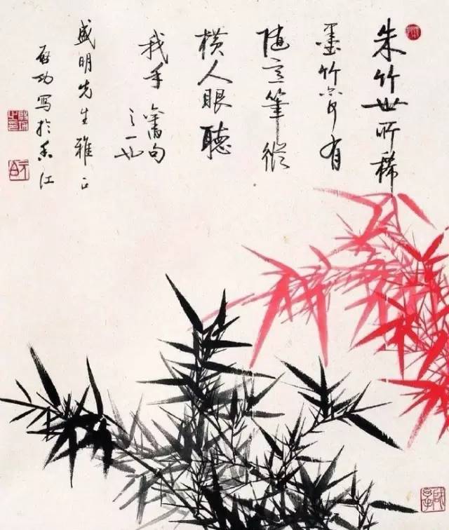 国画竹子：竹语竹画君子当如竹！