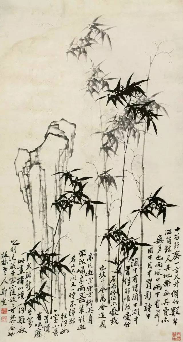 国画竹子：竹语竹画君子当如竹！