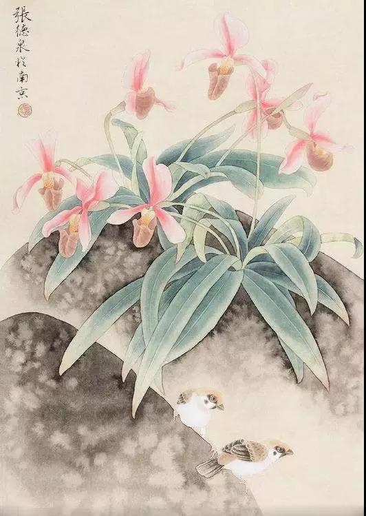 中国画欣赏：惊艳唯美兰花图