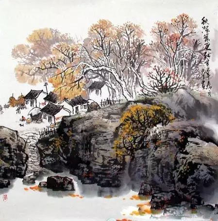 中国水墨画：唯美诗意国画山水