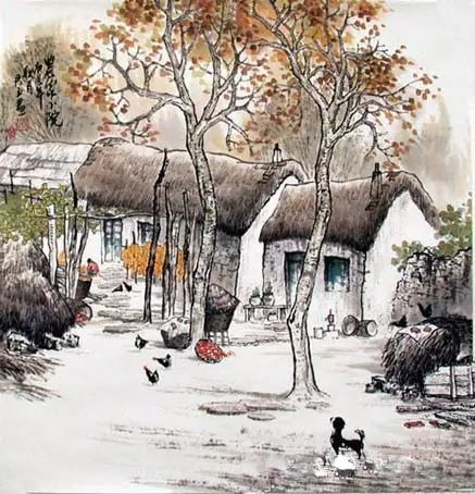 中国水墨画：唯美诗意国画山水