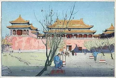 洋画家笔下的老中国：一抹古老的中国乡愁
