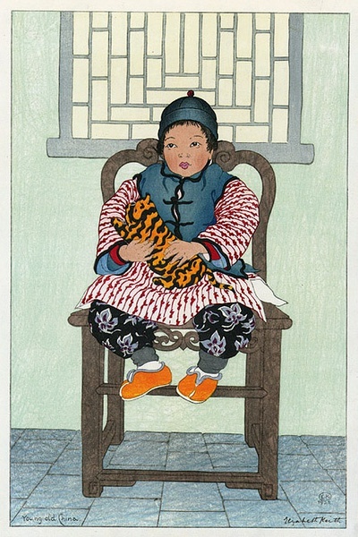 洋画家笔下的老中国：一抹古老的中国乡愁
