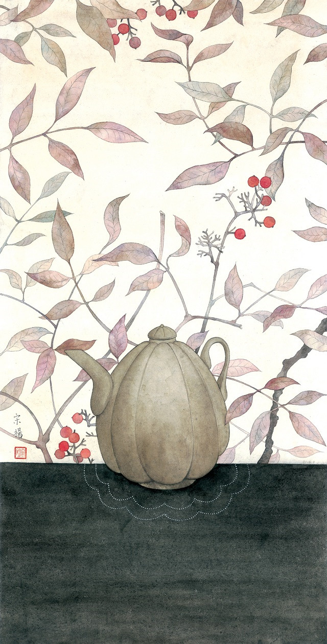 古典清雅宋扬国画植物家具工笔画（二）