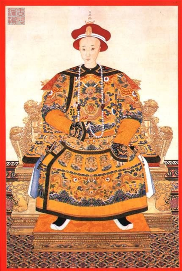 清代12位皇帝的画像欣赏