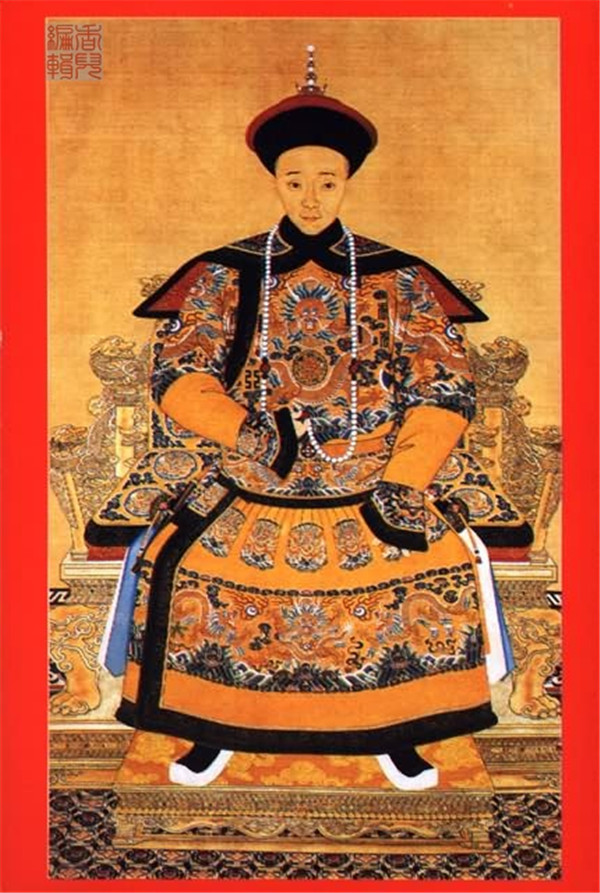 清代12位皇帝的画像欣赏