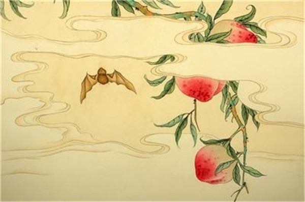 梅兰芳艺术大师国画欣赏《福寿》