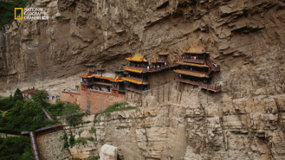 中国最险的6大寺庙：屹立千百年而不倒