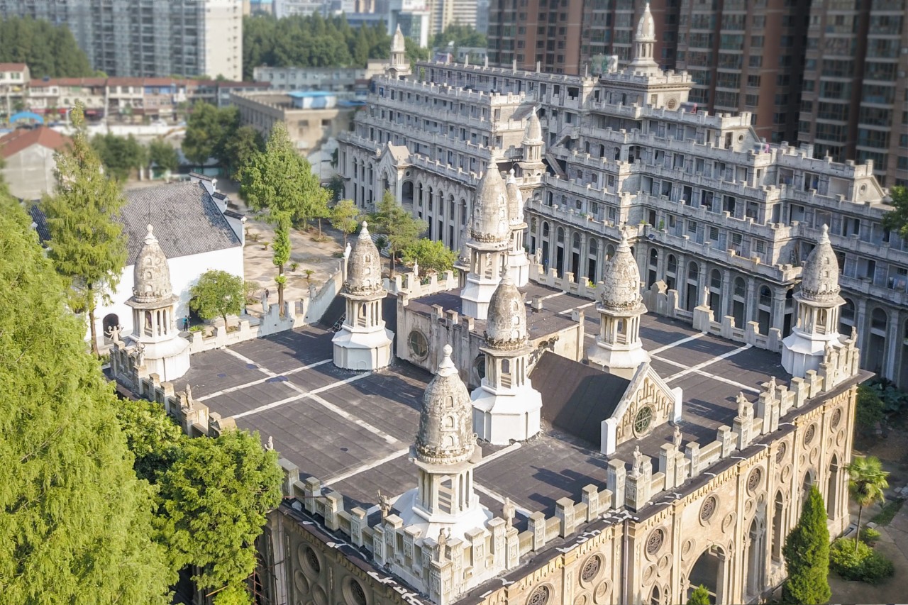 武汉闹市的尼姑庵，全中国最美寺庙古德寺