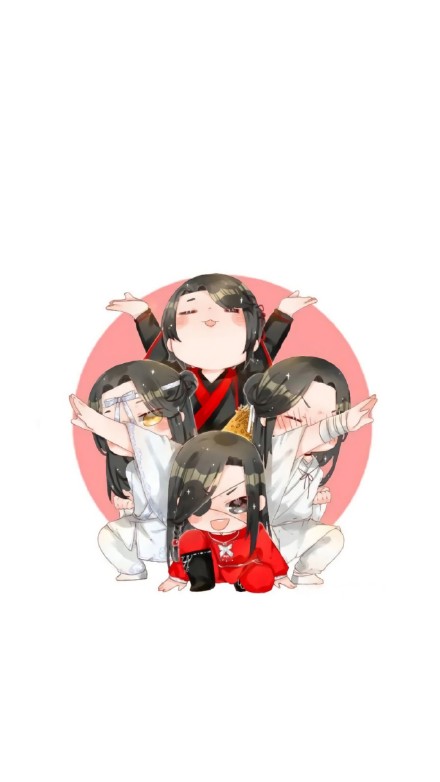 《魔道祖师》古风图片，超萌Q版人物壁纸图集