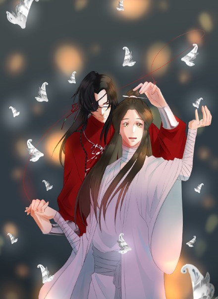 《天官赐福》古风图集(23张），花城好帅呀！