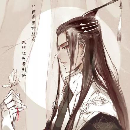 男生侧影古风头像:潇洒回眸迷人眼