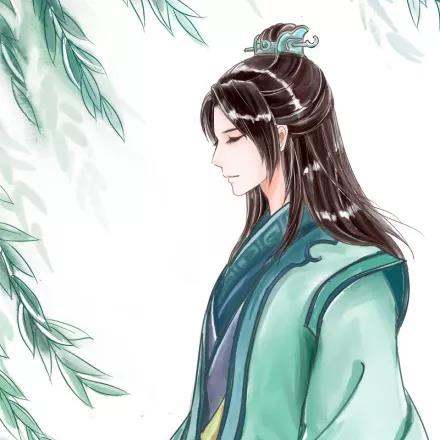 男生侧影古风头像:潇洒回眸迷人眼