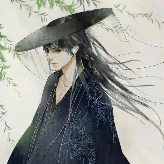 男生侧影古风头像:潇洒回眸迷人眼