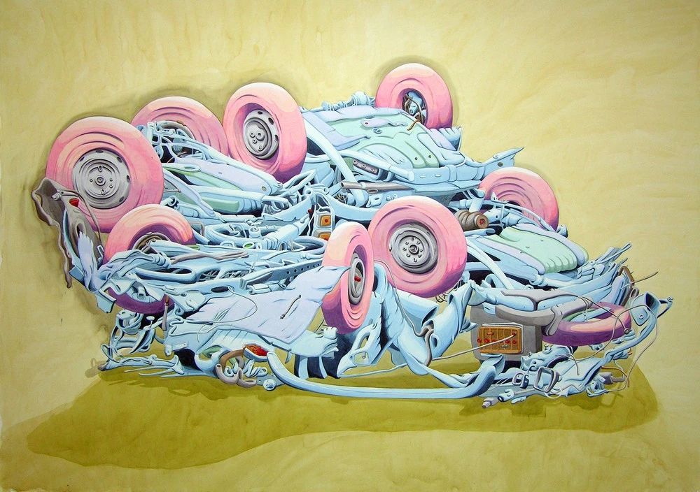 一组天马行空插画作品：看不一样的视觉世界!